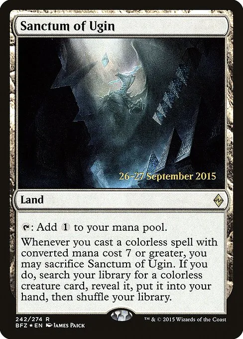 Sanctum of Ugin · Battle for Zendikar Promos 242s/90
