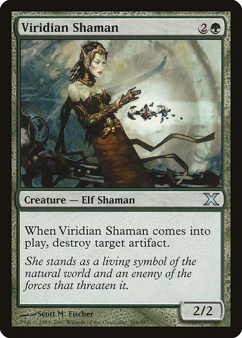 Viridian Shaman · Tenth Edition 308/510