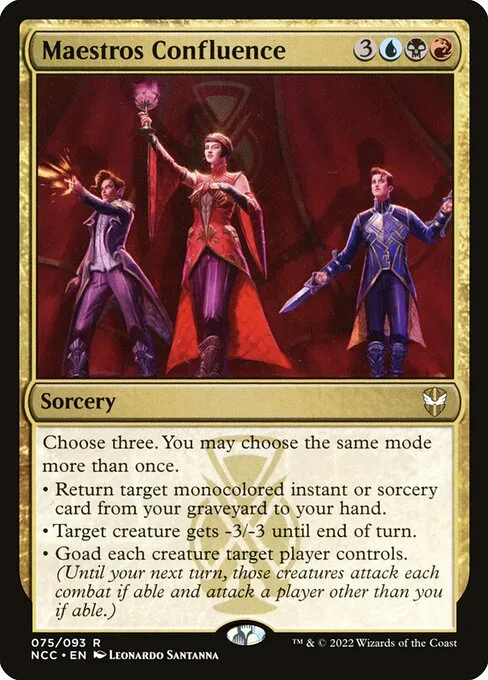 Maestros Confluence · New Capenna Commander 75/447