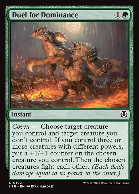 Duel for Dominance · Innistrad Remastered 192/495