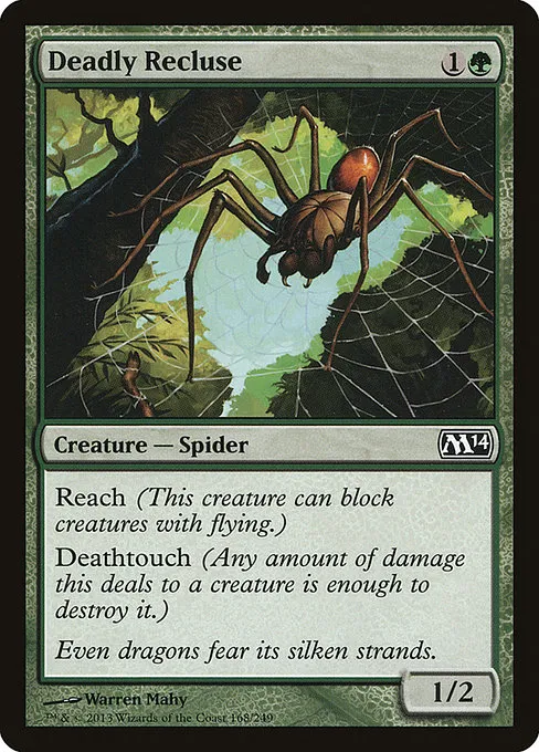 Deadly Recluse · Magic 2014 168/249