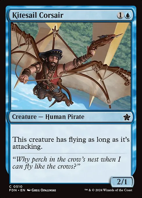 Kitesail Corsair · Foundations 510/771