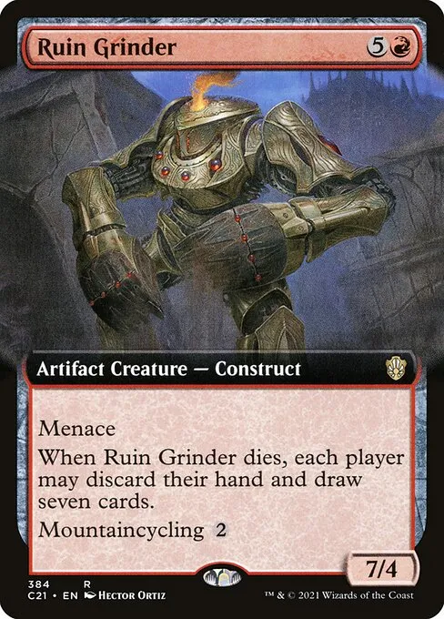 Ruin Grinder · Commander 2021 384/409