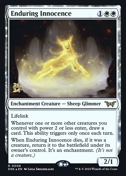 Enduring Innocence · Duskmourn: House of Horror Promos 6s/160