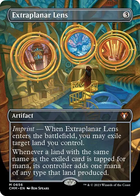Extraplanar Lens · Commander Masters 656/1067