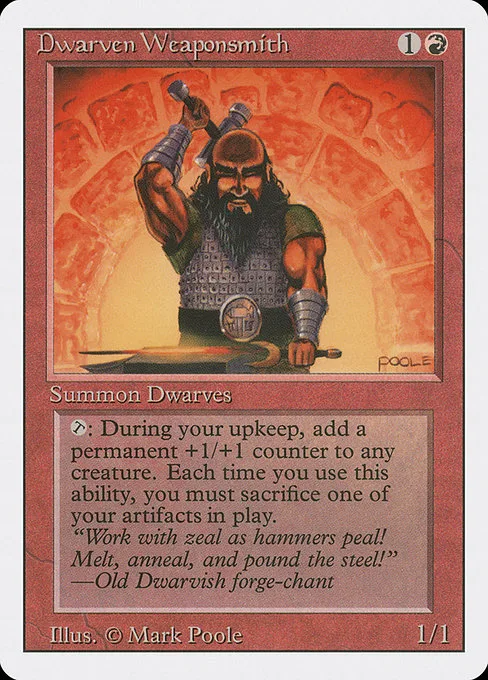 Dwarven Weaponsmith · Revised Edition 145/306