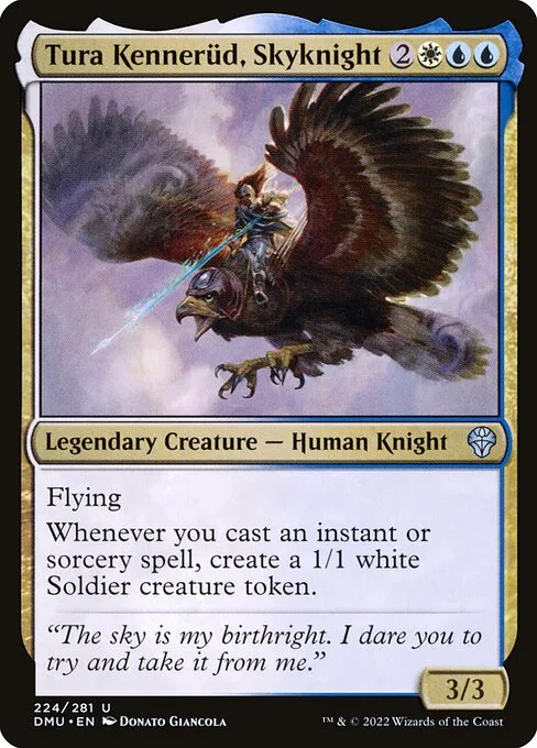 Tura Kennerüd, Skyknight · Dominaria United 224/453