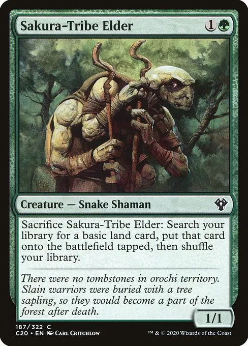 Sakura-Tribe Elder · Commander 2020 187/322