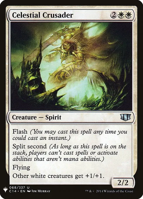 Celestial Crusader · The List C14-68/5050
