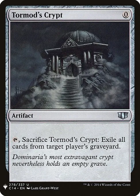 Tormod's Crypt · The List C14-278/5050