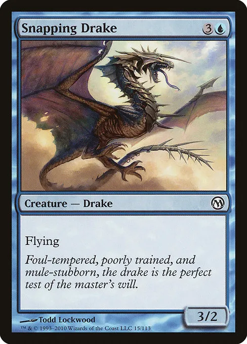 Snapping Drake · Duels of the Planeswalkers 15/113