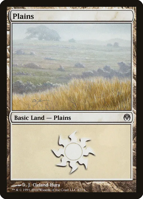Plains · Duel Decks: Phyrexia vs. the Coalition 67/71
