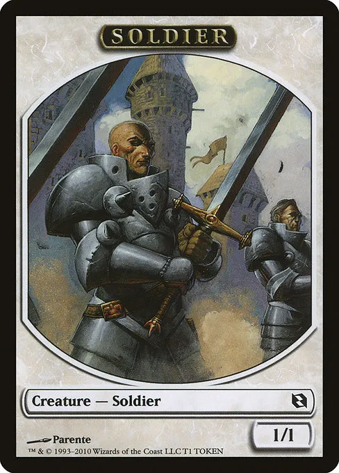 Soldier · Duel Decks: Elspeth vs. Tezzeret Tokens 1/1