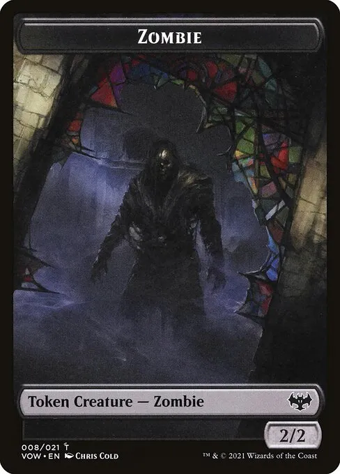 Zombie · Innistrad: Crimson Vow Tokens 8/21