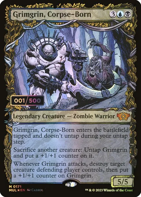 Grimgrin, Corpse-Born · Multiverse Legends 171z/261