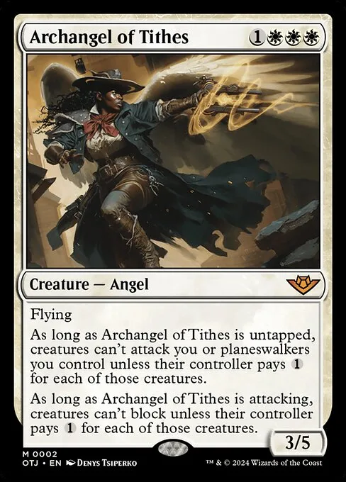 Archangel of Tithes · Outlaws of Thunder Junction 2/374