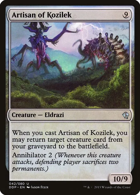 Artisan of Kozilek · Duel Decks: Zendikar vs. Eldrazi 42/80