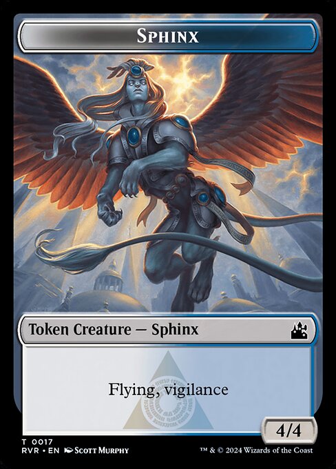 Sphinx · Ravnica Remastered Tokens 17/20