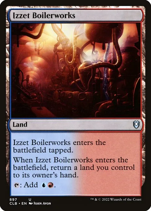 Izzet Boilerworks · Commander Legends: Battle for Baldur's Gate 897/936
