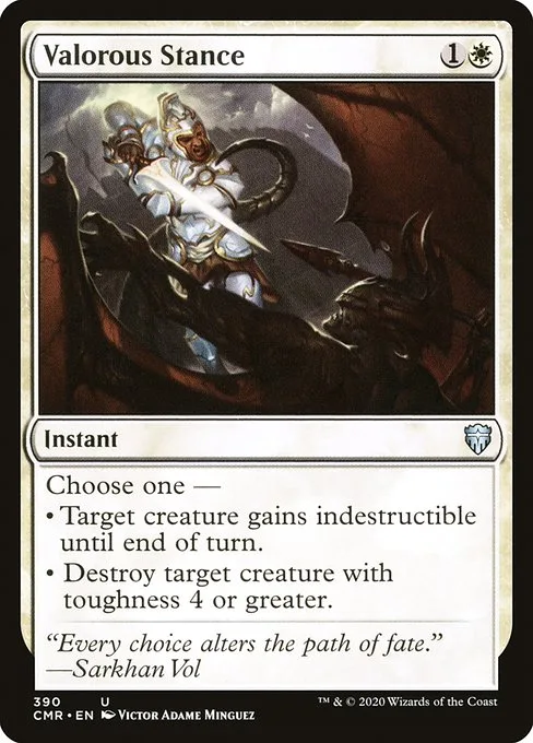 Valorous Stance · Commander Legends 390/718