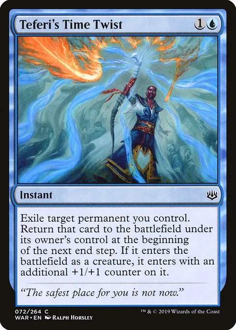 Teferi's Time Twist · War of the Spark 72/312