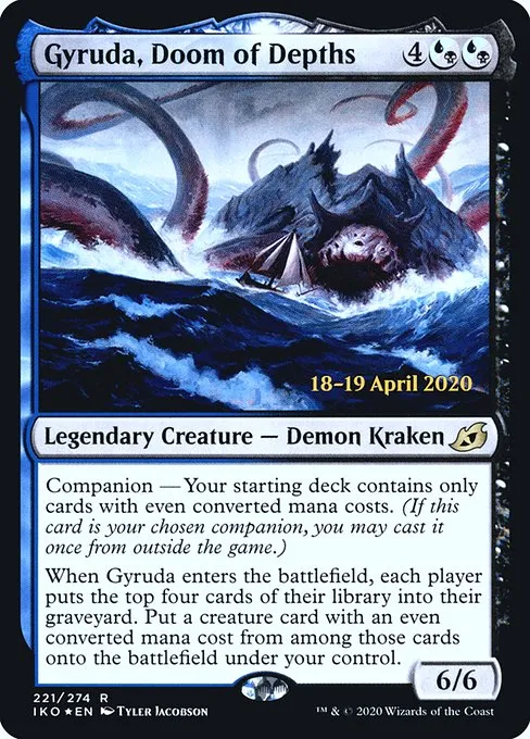 Gyruda, Doom of Depths · Ikoria: Lair of Behemoths Promos 221s/137