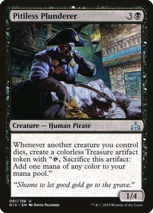 Pitiless Plunderer · Rivals of Ixalan 81/205