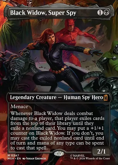 Black Widow, Super Spy · Marvel Super Heroes 347/24