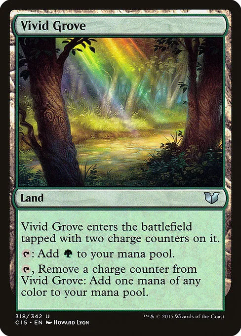 Vivid Grove · Commander 2015 318/342