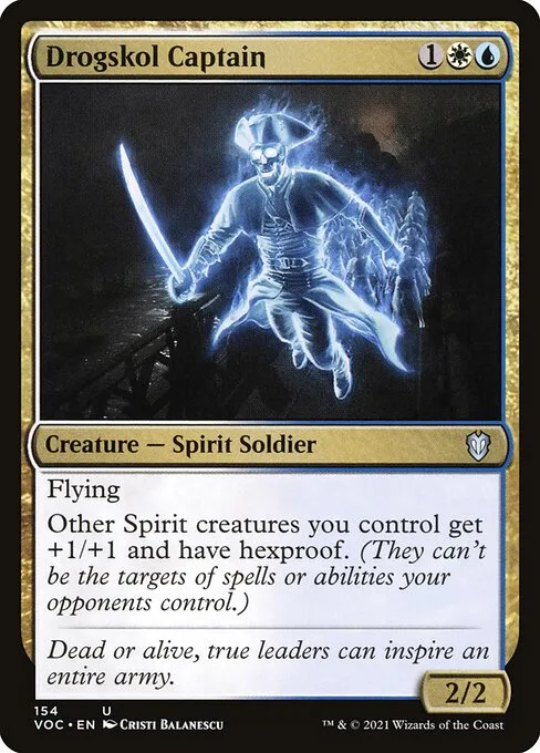 Drogskol Captain · Crimson Vow Commander 154/188