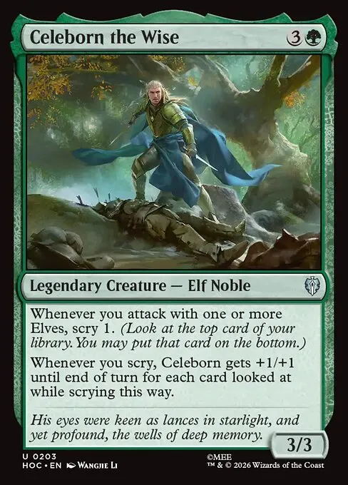 Celeborn the Wise · The Hobbit Commander 203/7