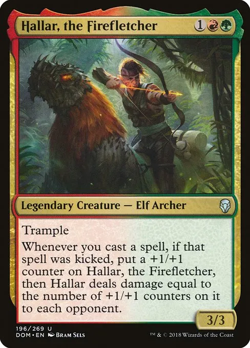 Hallar, the Firefletcher · Dominaria 196/280