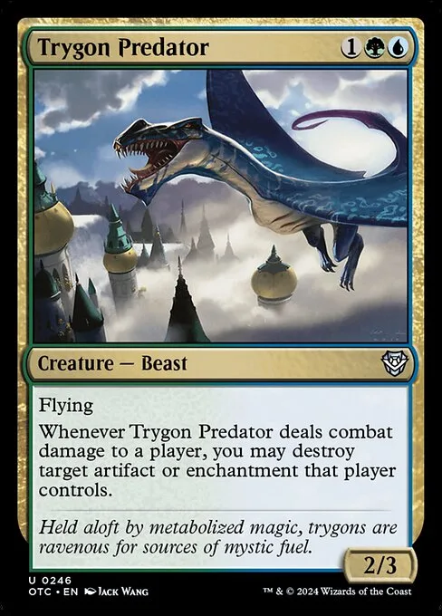 Trygon Predator · Outlaws of Thunder Junction Commander 246/342