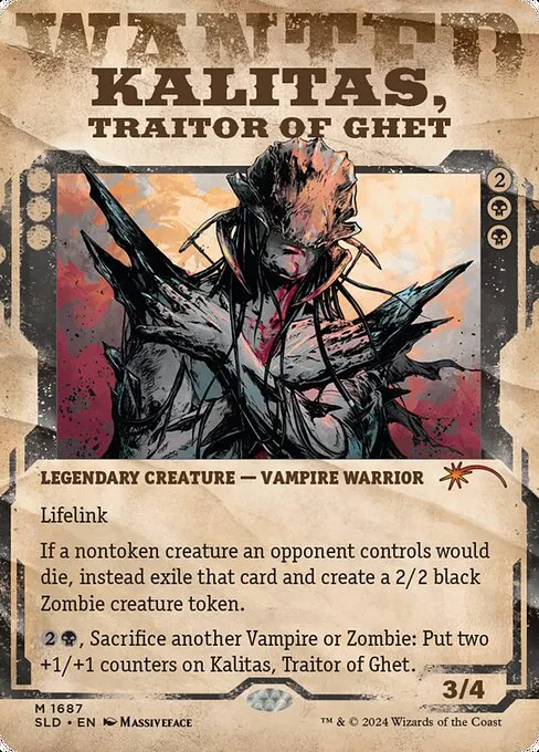 Kalitas, Traitor of Ghet · Secret Lair Drop 1687/2547