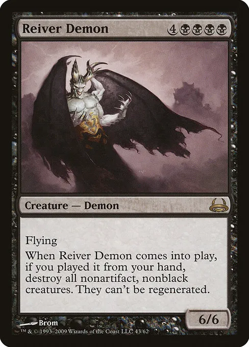 Reiver Demon · Duel Decks: Divine vs. Demonic 43/62