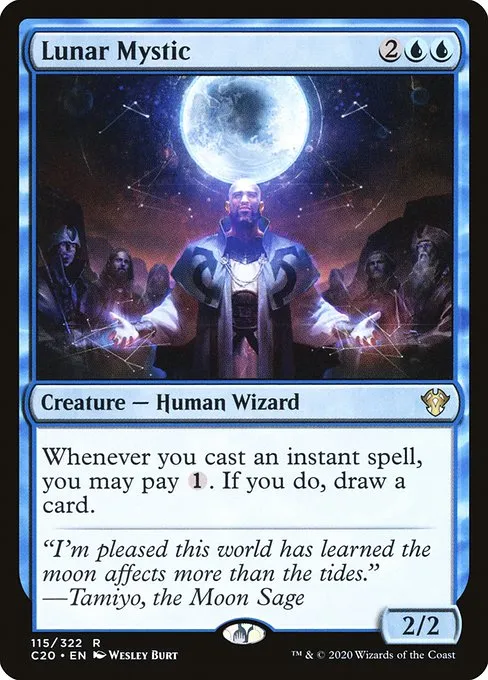 Lunar Mystic · Commander 2020 115/322