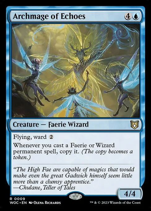 Archmage of Echoes · Wilds of Eldraine Commander 9/173