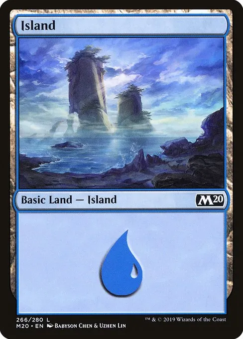 Island · Core Set 2020 266/346