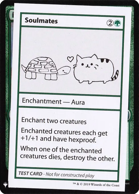 Soulmates · Mystery Booster Playtest Cards 2019 84/121