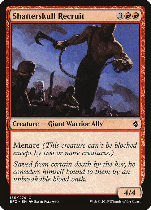 Shatterskull Recruit · Battle for Zendikar 155/299