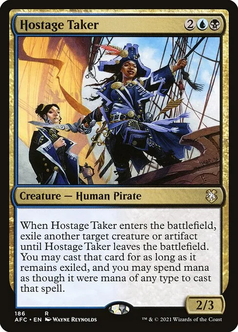 Hostage Taker · Forgotten Realms Commander 186/331