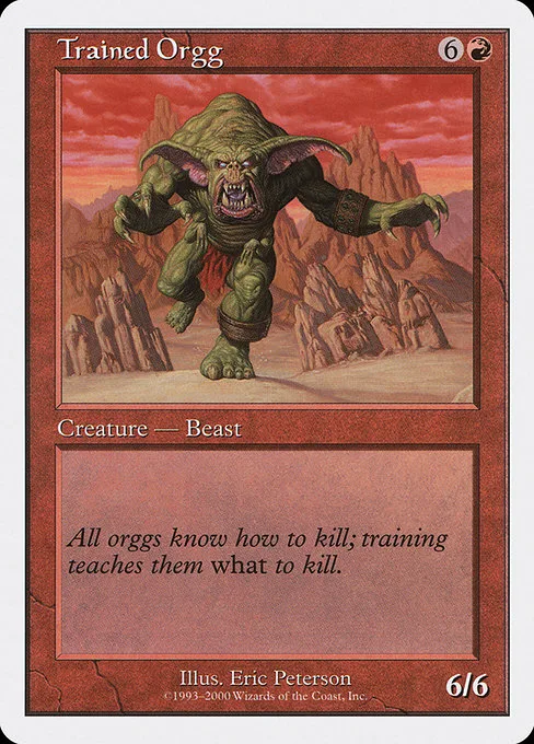 Trained Orgg · Starter 2000 37/20