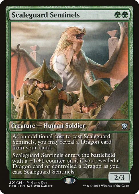 Scaleguard Sentinels · Dragons of Tarkir Promos 201/51