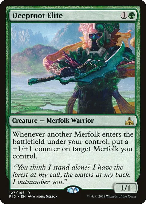 Deeproot Elite · Rivals of Ixalan 127/205