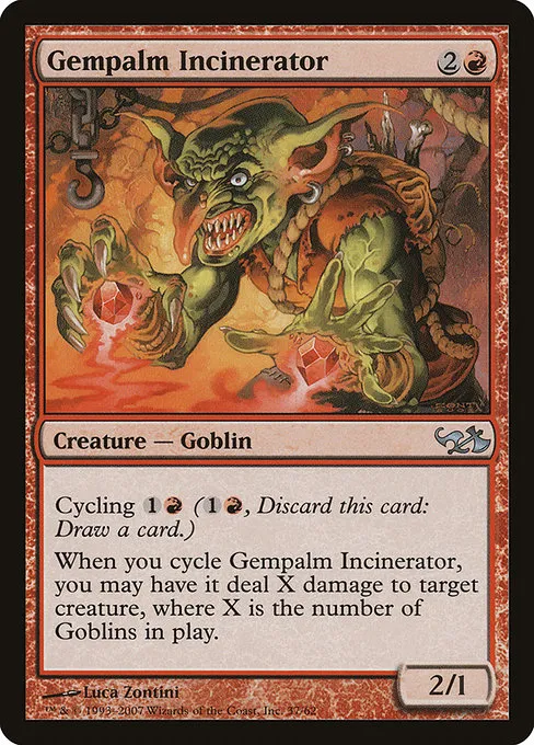 Gempalm Incinerator · Duel Decks: Elves vs. Goblins 37/62