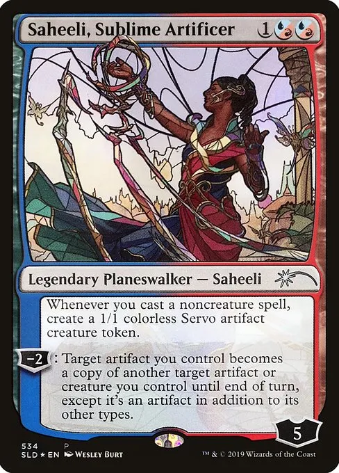 Saheeli, Sublime Artificer · Secret Lair Drop 534/2547