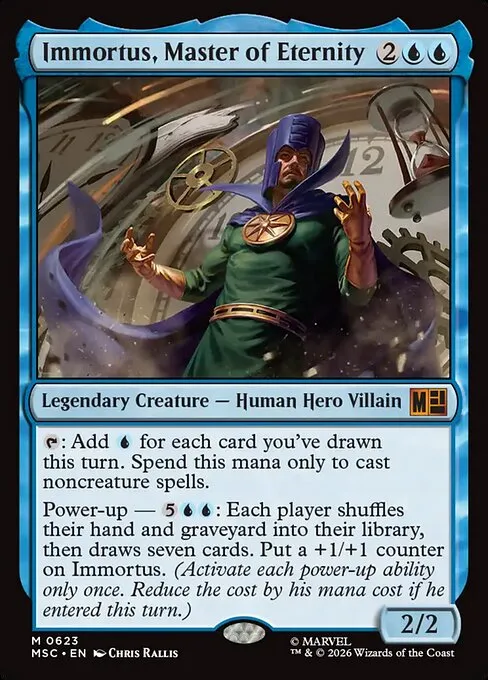 Immortus, Master of Eternity · Marvel Super Heroes Commander 623/9