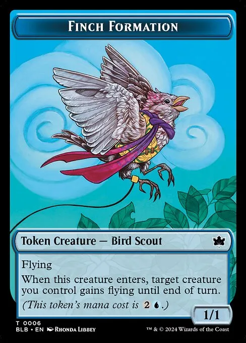 Finch Formation · Bloomburrow Tokens 6/30