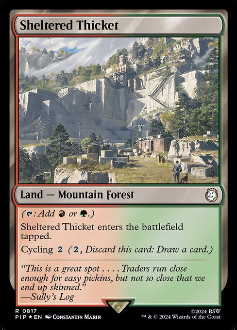 Sheltered Thicket · Fallout 817/1068