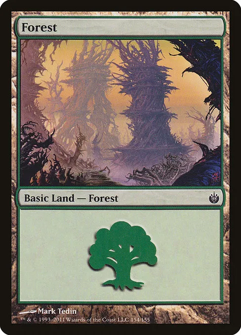 Forest · Mirrodin Besieged 154/155